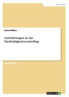 Anforderungen an das Nachhaltigkeitscontrolling 3656286795 Book Cover