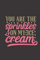 You are the sprinkles on my ice cream.: Sweet notebook with cute ice cream quote. Perfect boyfriend and girlfriend gift. 1699005648 Book Cover