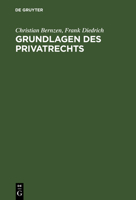 Grundlagen Des Privatrechts 3486238639 Book Cover