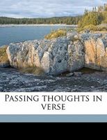 Passing Thoughts in Verse 1432688553 Book Cover