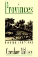 Provinces: Poems 1987-1991 0880013214 Book Cover