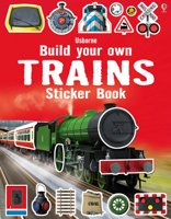 Build Your Own Trains Sticker Book 1409581322 Book Cover