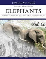 Elephants: Coloring Book 1540865541 Book Cover