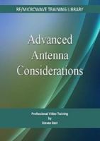 Advanced Antenna Considerations 1884932568 Book Cover