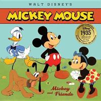 Walt Disney's Mickey Mouse - Mickey & Friends: Linen-Look Vintage Storybook 1453002553 Book Cover