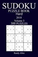 300 Hard Sudoku Puzzle Book - 2018 1978007450 Book Cover