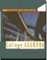 College Algebra: Visualizing and Determining Solutions 0395818567 Book Cover