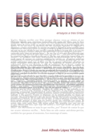 ESCUATRO: Ensayos a tres tintas B0D648DB8M Book Cover