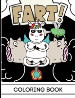 Farting Animals Coloring Book: Funny farting animals coloring book for kids B09HG198CD Book Cover