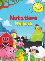 Nutztiere: Malbuch 0367976900 Book Cover