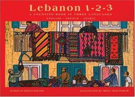 Lebanon 1-2-3: A Counting Book in Three Languages 1933002034 Book Cover