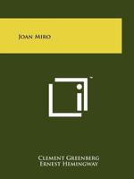 Joan Miro (Contemporary Art S) 1258133628 Book Cover