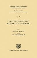 The Foundations of Differential Geometry (Tracts in Mathematics) 0521066743 Book Cover