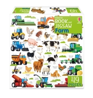 Usborne Book and Jigsaw Farm 1803704837 Book Cover