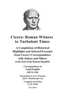 Cicero: Roman Witness to Turbulent Times 1006381244 Book Cover