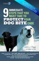 9 Immediate Steps That You Must Take to Protect Your Dog Bite Case 1595716602 Book Cover