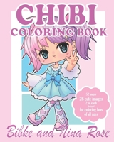 Chibi Coloring Book: Kawaii Princes and Princesses Lolita Fashion B09HN6QBJ7 Book Cover