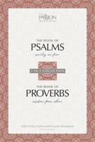 Psalms Poetry on Fire and Proverbs Wisdom From Above: 2-in-1 Collection with 31 Day Psalms & Proverbs Devotionals (The Passion Translation) 1424550173 Book Cover