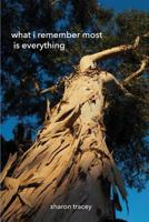 What I Remember Most Is Everything 0692836705 Book Cover