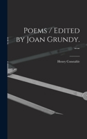 Poems / Edited by Joan Grundy. -- 1014105919 Book Cover