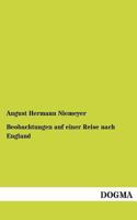 Beobachtungen Auf Einer Reise Nach England 3957381371 Book Cover