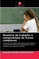Memória de trabalho e compreensão de frases complexas 6202841591 Book Cover