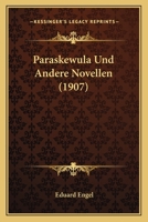 Paraskewula Und Andere Novellen (1907) 1160222533 Book Cover