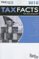 Tax Facts on Investments 2010 (Tax Facts 2) 0872189910 Book Cover