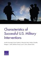 Characteristics of Successful U.S. Military Interventions 1977402275 Book Cover