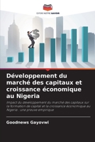 Développement du marché des capitaux et croissance économique au Nigeria (French Edition) 6208185335 Book Cover