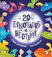 Twenty Dinosaurs at Bedtime 0486851885 Book Cover