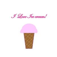 I Love Ice Cream! 197947639X Book Cover