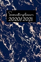 Semesterplaner 2020 2021: Planer für Studenten für 2020 und 2021 Band 1  mit Register für Adressen (German Edition) 1677050306 Book Cover