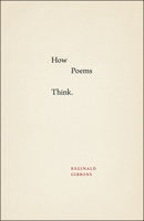 How Poems Think 022627800X Book Cover