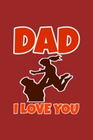 dad I love you, black notebook 1679904612 Book Cover