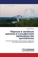 Chyernye i zelyenye shcheloka v sul'fatnom proizvodstve tsellyulozy: Optiko-spektral'nye metody i sredstva kontrolya protsessa regeneratsii 3659510327 Book Cover