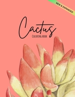 Cactus Coloring Book: Excellent Stress Relieving Coloring Book for Cactus Lovers Succulents Coloring Designs for Relaxation (Volume 2) B084DL8XFR Book Cover