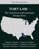 Tort Law - The American and Louisiana Perspectives, Third Revised Edition 160042290X Book Cover