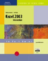 CourseGuide: Microsoft Office Excel 2003-Illustrated INTERMEDIATE 0619057734 Book Cover