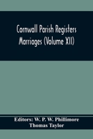Cornwall Parish Registers Marriages 9354306241 Book Cover