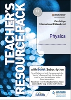 Cambridge International AS & A Level Physics Teacher's Resource Pack with Boost Subscription 1398316776 Book Cover