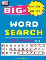 BIG & Large Print WORD SEARCH Puzzles (Volume 1) 1974375714 Book Cover