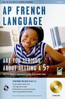 AP French Language Exam with Audio CD (REA) -The Best Test Prep for: 2nd Edition (Test Preps) 0738607851 Book Cover