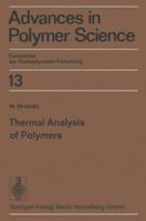 Thermal Analysis of Polymers 3662159333 Book Cover
