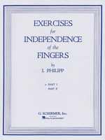Exercises for Independence of Fingers - Book 1: Piano Technique 1423466721 Book Cover