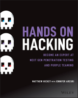 Hands on Hacking: Become an Expert at Next Gen Penetration Testing and Purple Teaming 1119561450 Book Cover