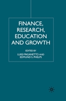 Finance, Research, Education and Growth 0333732782 Book Cover