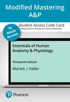 Essentials of Human Anatomy & Physiology -- Modified Mastering A&P with Pearson eText Access Code 0135625645 Book Cover