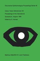Colour Vision Deficiencies VIII 9401083991 Book Cover