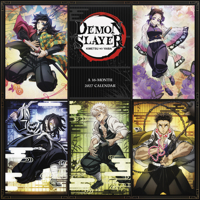 2027 Demon Slayer: Kimetsu no Yaiba Wall Calendar B0GV4SKRFL Book Cover